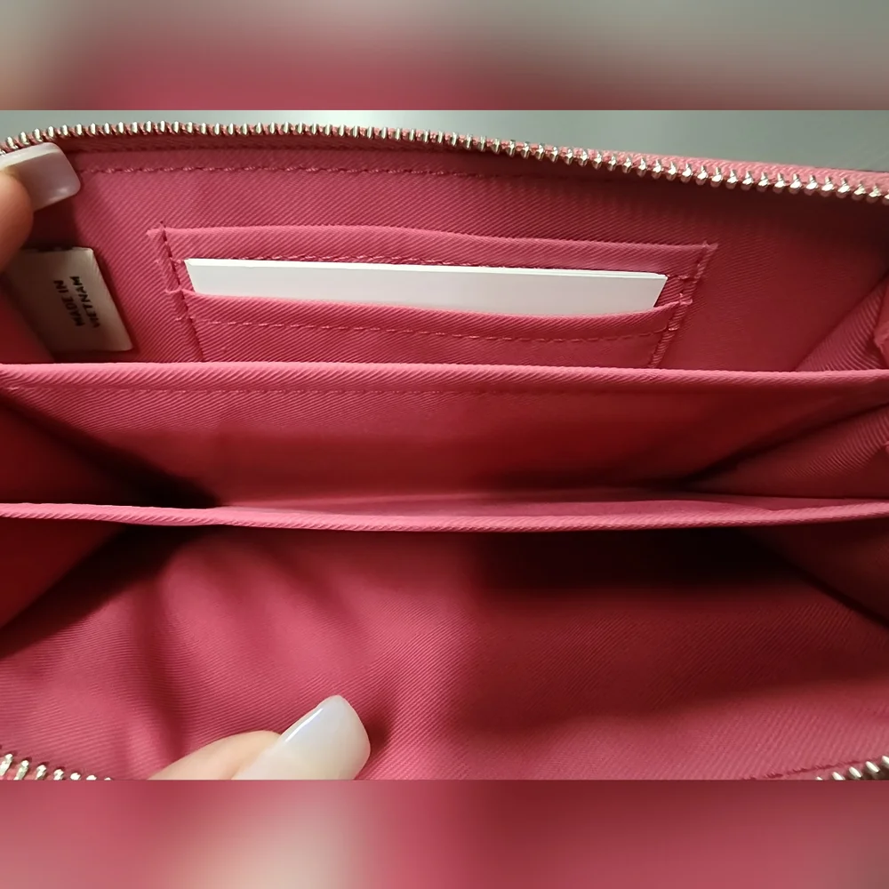NWT Coach Pink Wristlet Wallet